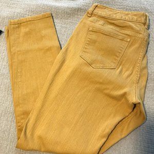 The Limited 678 Denim - Mustard Yellow